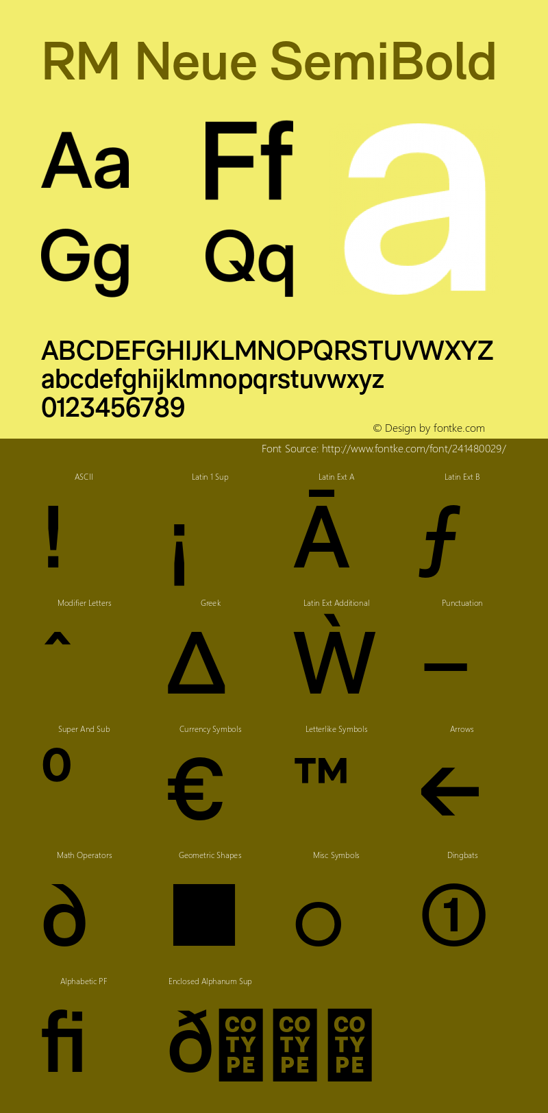 RM Neue SemiBold Version 2.001;Glyphs 3.1.1 (3148)图片样张