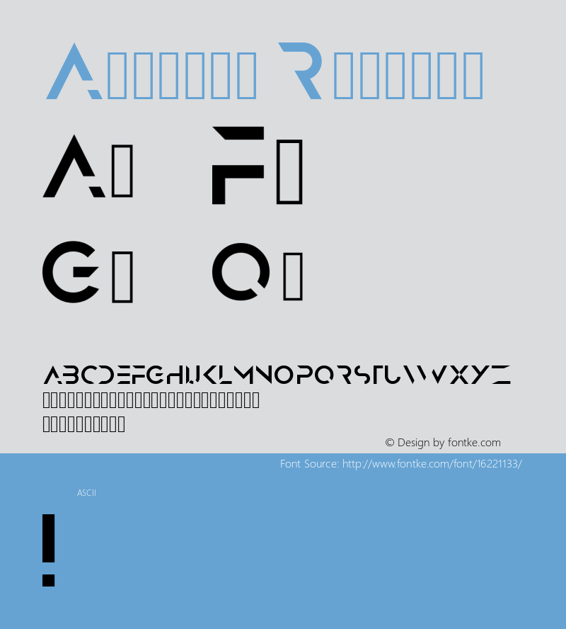 Anurati Regular Version 1.000;PS 001.001;hotconv 1.0.56 Font Sample