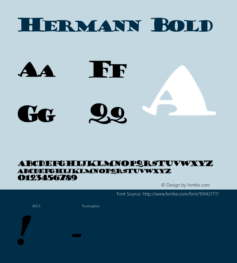 Hermann Bold The IMSI MasterFonts Collection, tm 1995, 1996 IMSI (International Microcomputer Software Inc.) Font Sample