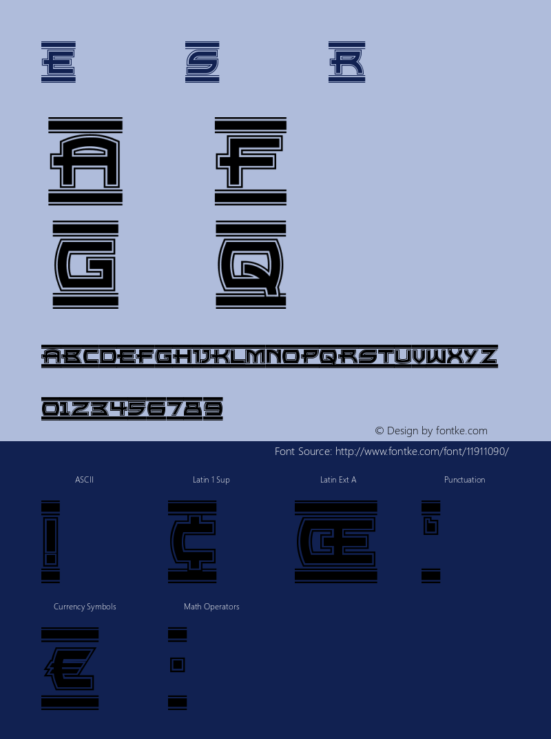 EmpireState Regular Converted from e:\nickfo~1\EMS_____.TF1 by ALLTYPE Font Sample