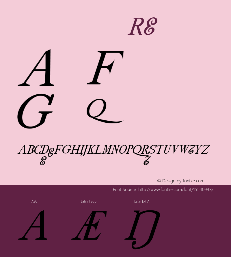 drmdozit9 Regular Version 001.001 Font Sample