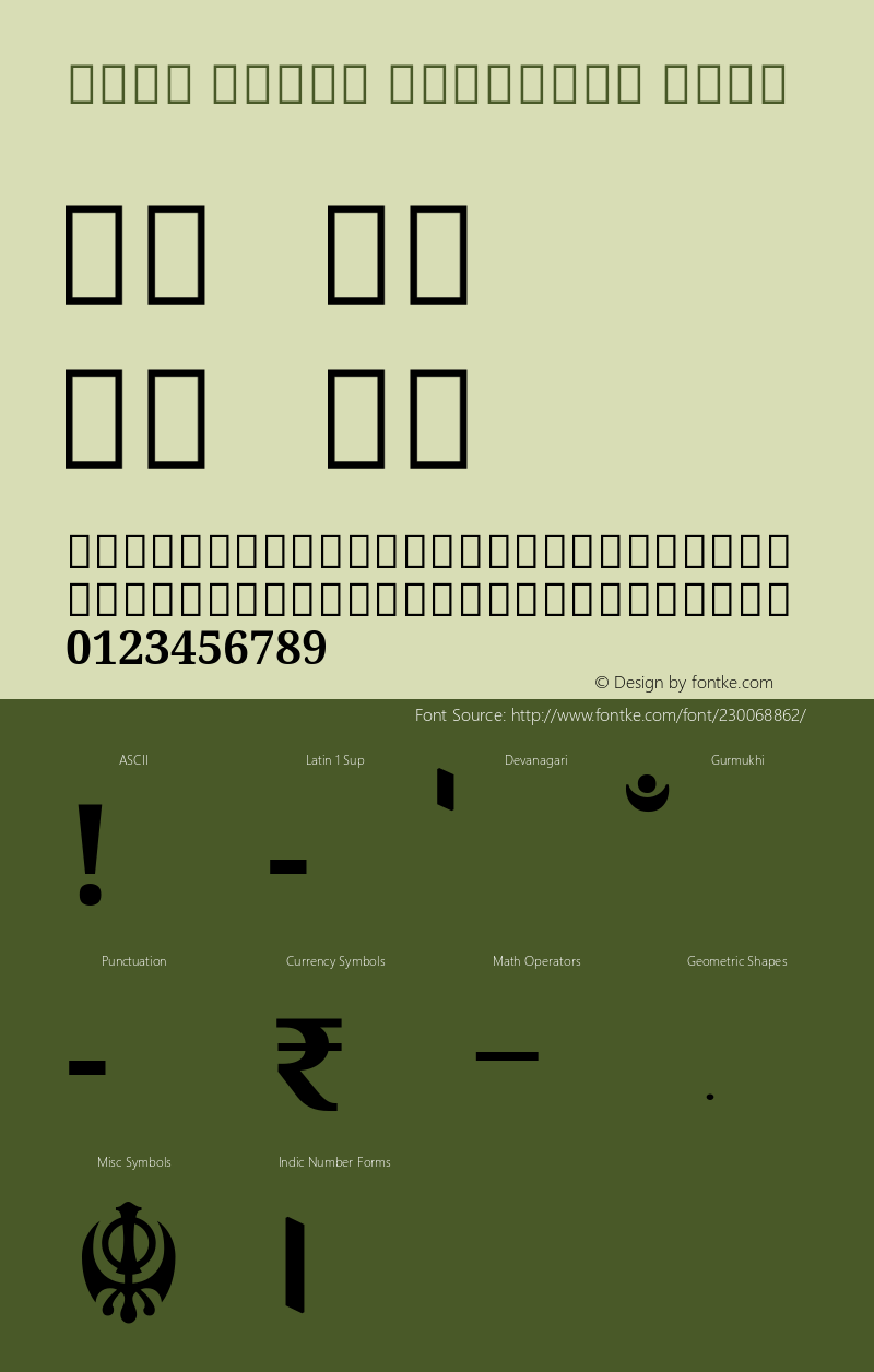 Noto Serif Gurmukhi Bold Version 2.001; ttfautohint (v1.8) -l 8 -r 50 -G 200 -x 14 -D guru -f none -a qsq -X 