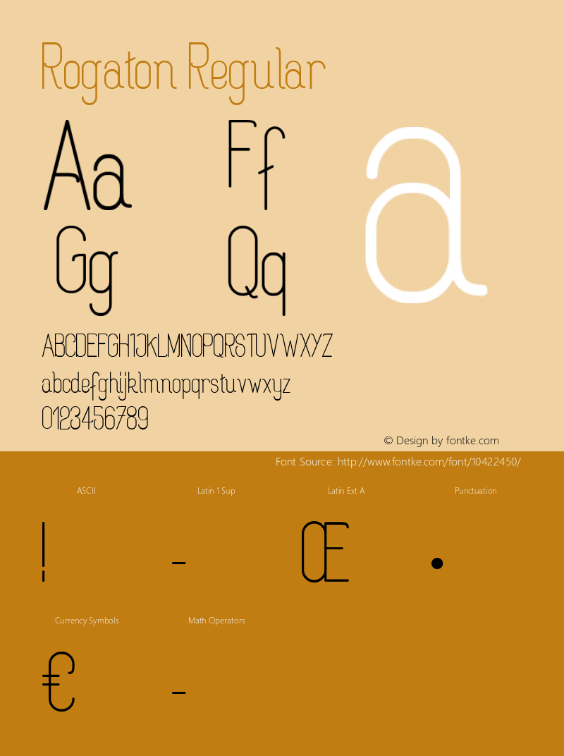 Rogaton Regular Fontographer 4.7 9/01/12 FG4M­0000002045 Font Sample