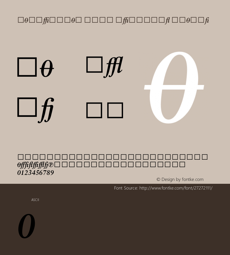 Laurentian Alts SemiBold Italic Version 1.00 Font Sample