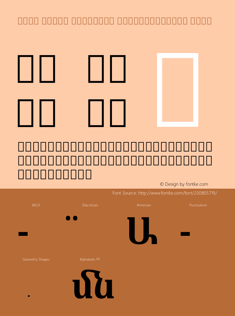 Noto Serif Armenian SemiCondensed Bold Version 2.005; ttfautohint (v1.8) -l 8 -r 50 -G 200 -x 14 -D armn -f none -a qsq -X 