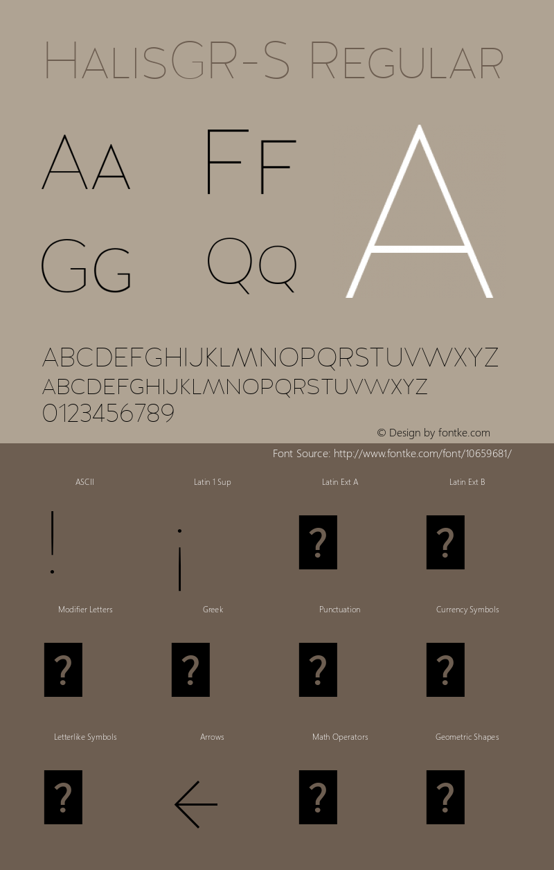 HalisGR-S Regular Version 1.1 2012 initial release;com.myfonts.easy.ahmet-altun.halis-gr.sthin.wfkit2.version.3VUx Font Sample