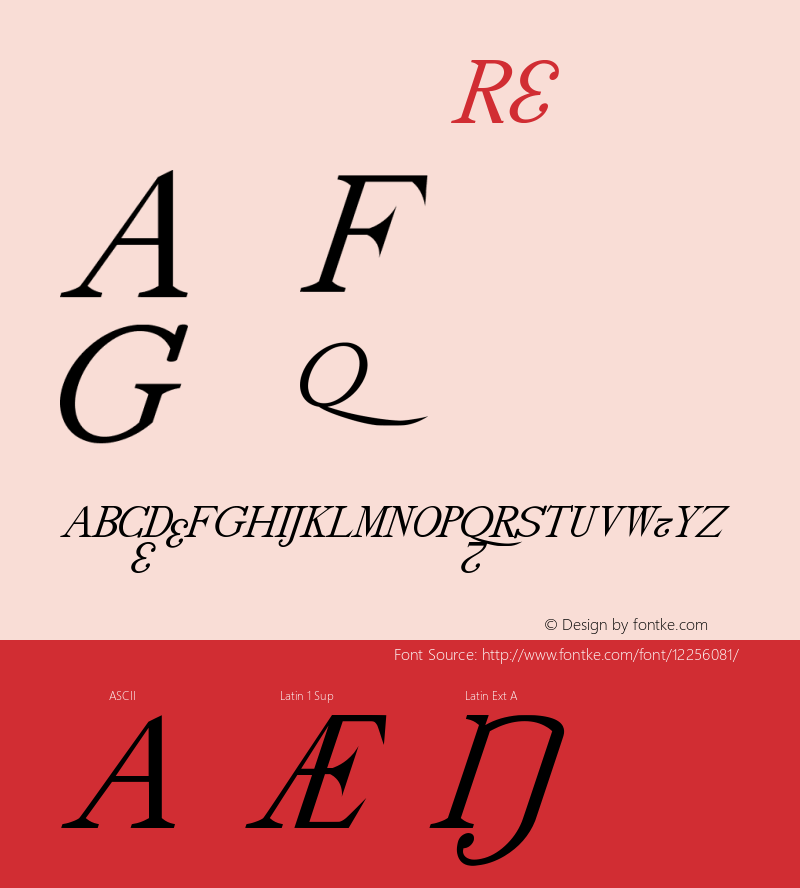 drmdozsl17 Regular Version 001.001 Font Sample