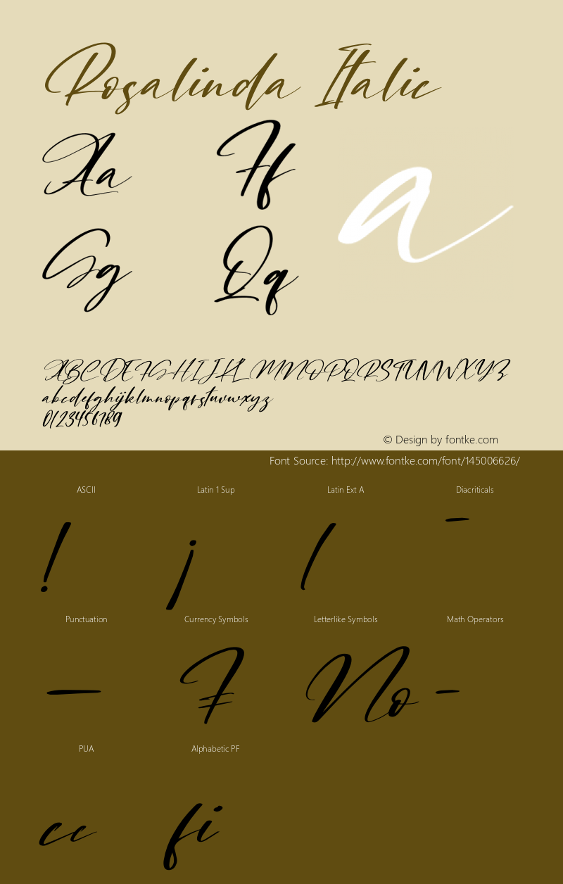 Rosalinda Italic Version 1.00;February 24, 2021;FontCreator 13.0.0.2683 64-bit Font Sample