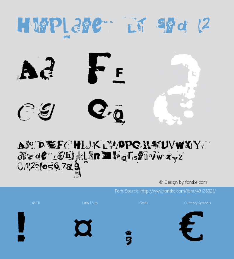 HotPlateLTStd-2 Version 1.200;PS 001.002;hotconv 1.0.38 Font Sample