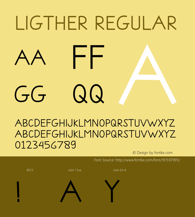 LIGTHER Version 1.001;Fontself Maker 3.5.4 Font Sample