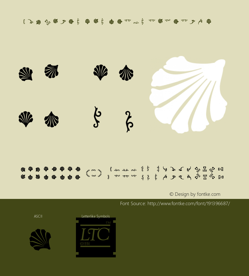 ☞LTCWaterGardenOrnamentsG Version 3.000 2013; ttfautohint (v1.5);com.myfonts.easy.lanston.ltc-water-garden-ornaments.g.wfkit2.version.46Kr图片样张