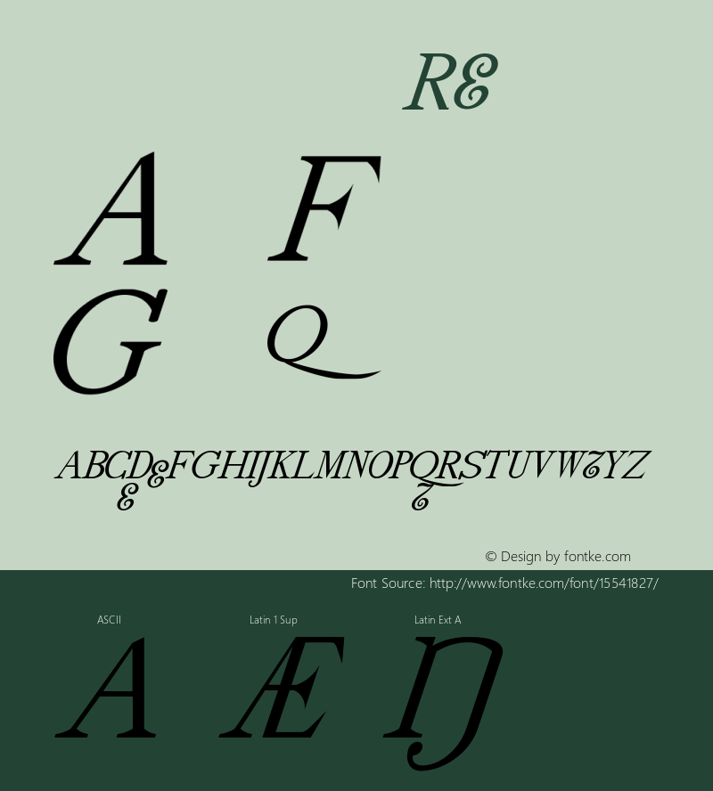 drmdozit17 Regular Version 001.001 Font Sample