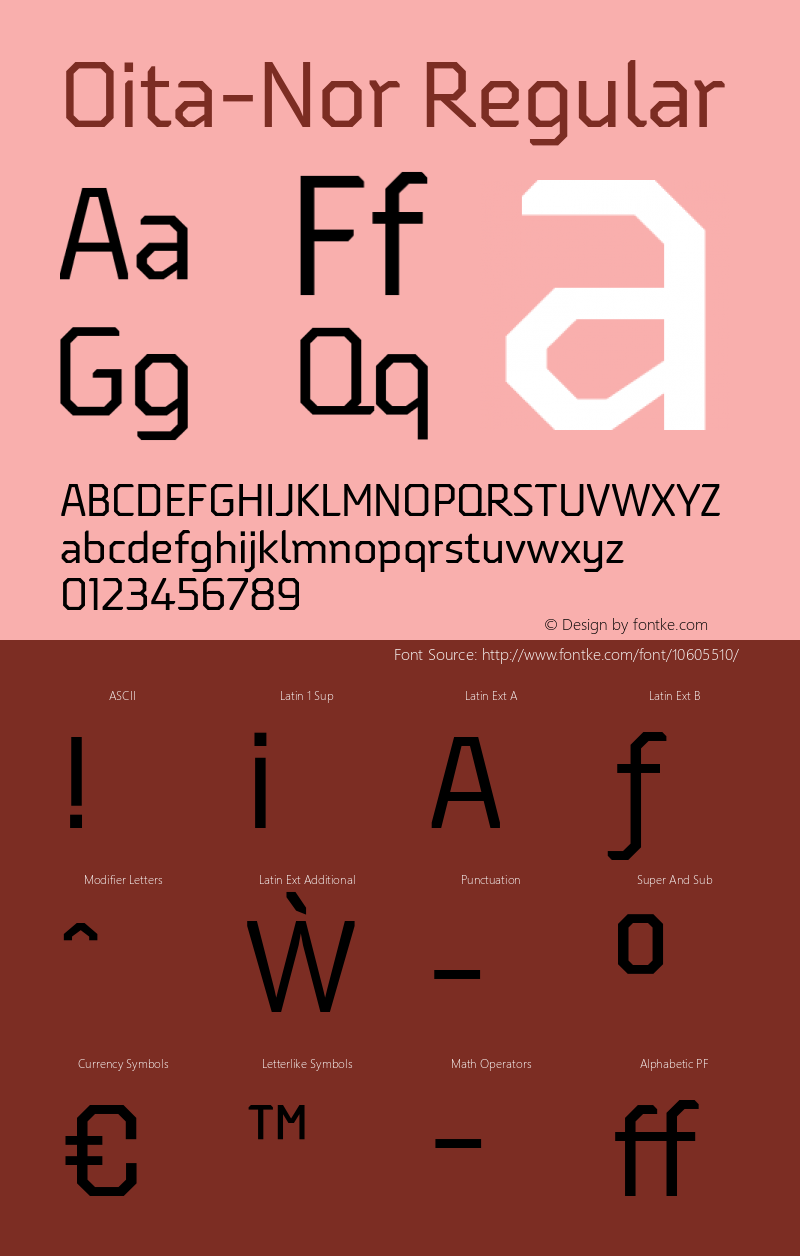 Oita-Nor Regular Version 1.000;com.myfonts.insigne.oita.normal-regular.wfkit2.4b5y Font Sample