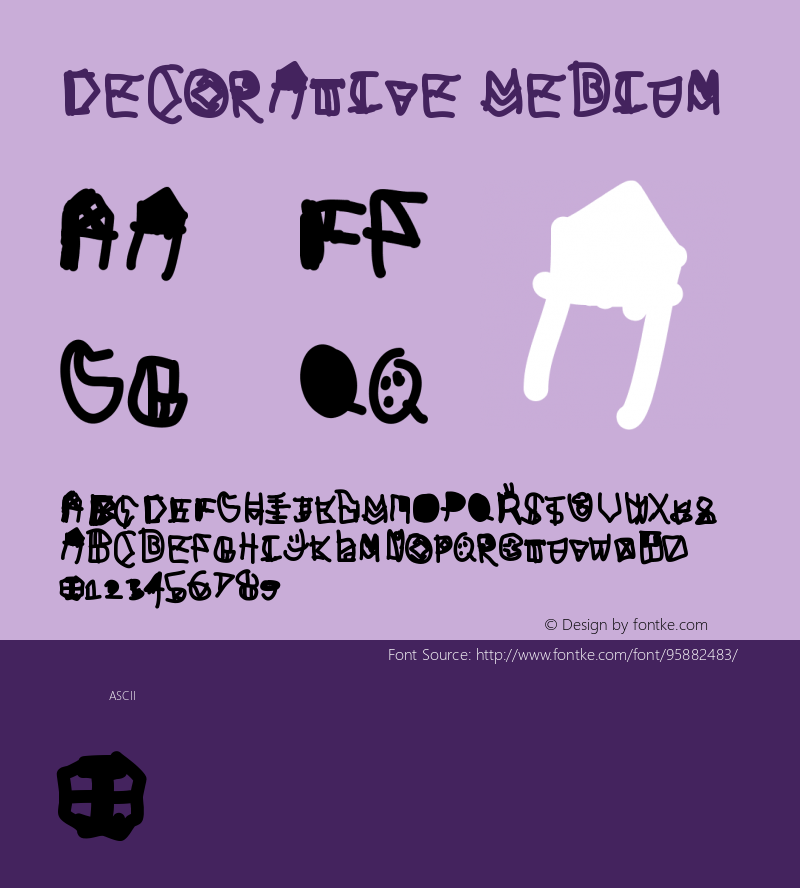 Decorative Version 001.000 Font Sample