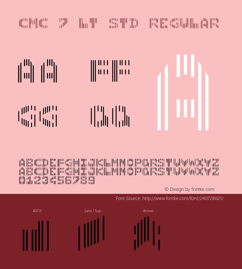 CMC7LTStd Version 1.00; 2007图片样张