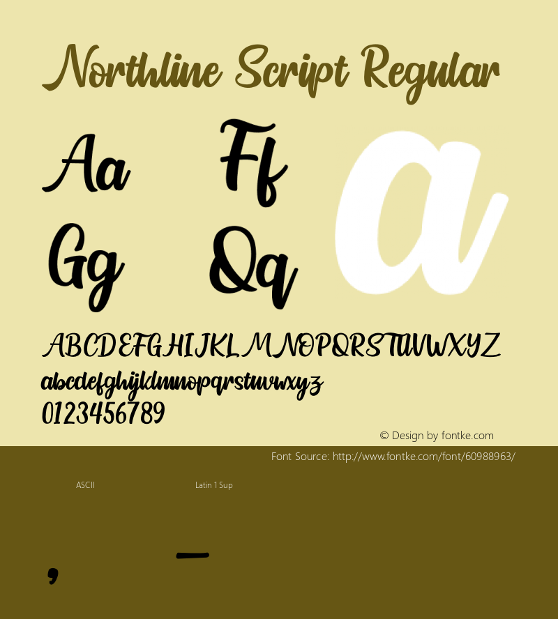 Northline Script Version 1.00;April 3, 2020;FontCreator 12.0.0.2565 64-bit Font Sample