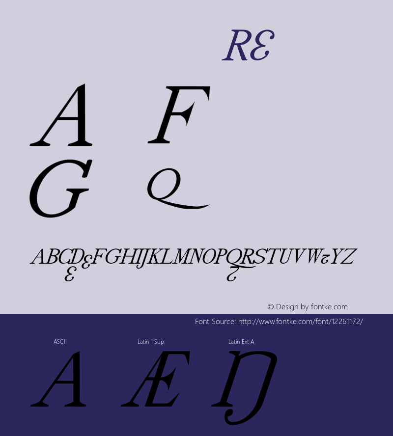 drmdozsl17 Regular Version 001.001 Font Sample