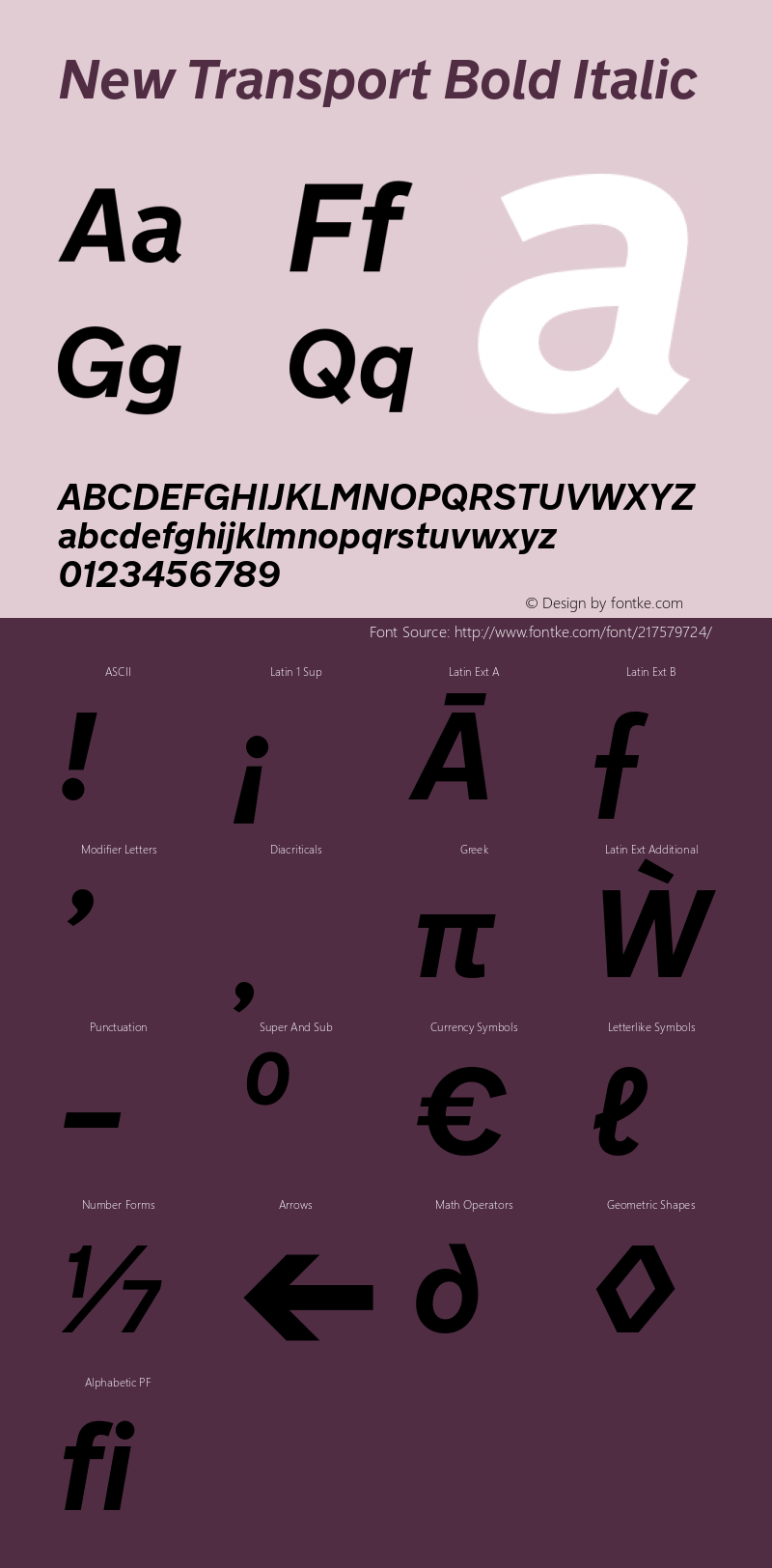 New Transport Bold Italic Version 1.002;PS 1.2;hotconv 1.0.88;makeotf.lib2.5.647800图片样张