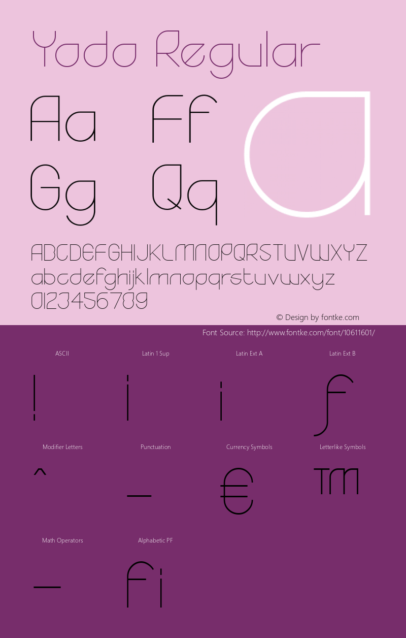 Yodo Regular 1.000;com.myfonts.northernblock.yodo.light.wfkit2.3raN Font Sample