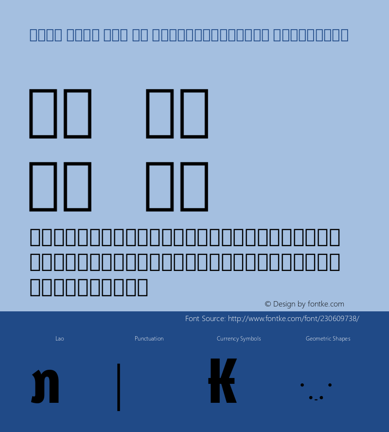 Noto Sans Lao UI ExtraCondensed ExtraBold Version 2.000; ttfautohint (v1.8) -l 8 -r 50 -G 200 -x 14 -D lao -f none -a qsq -X 