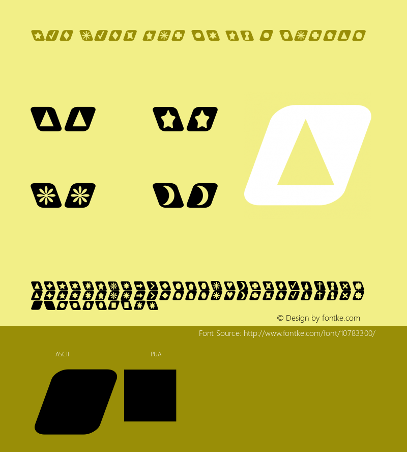 Cut Outs for 3D FX 2 Normal 1.0 - July 2005 - freeware font Font Sample