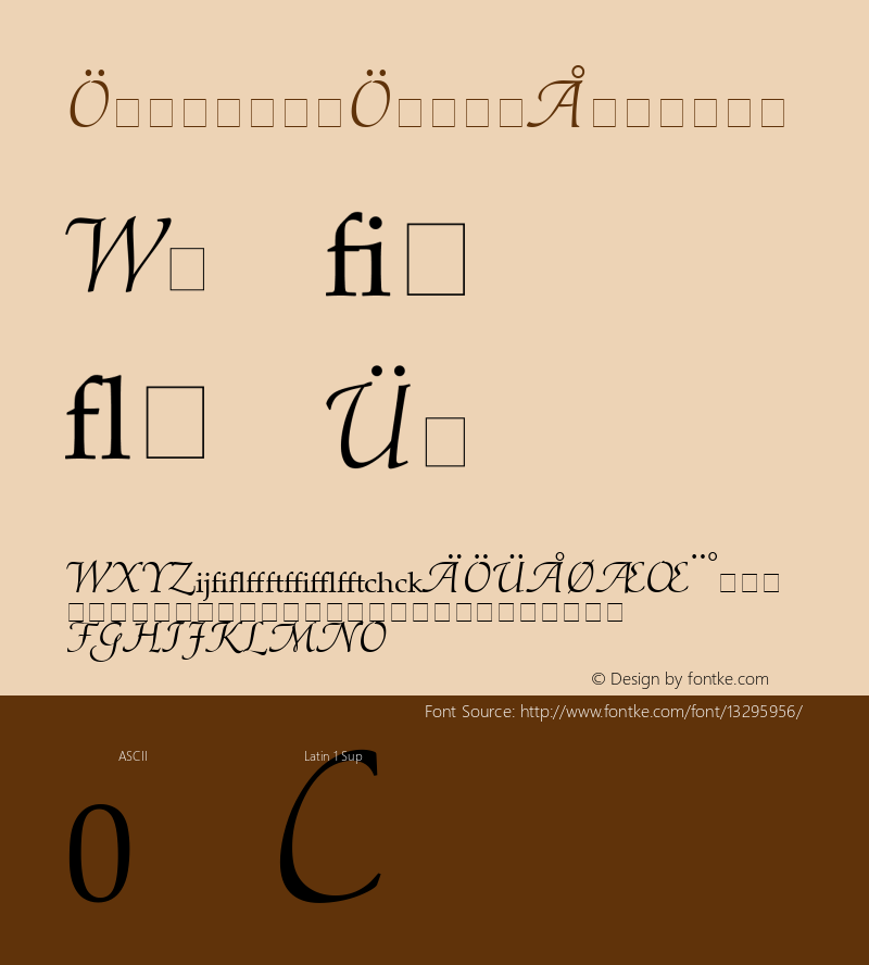 Palatino Profi Regular 1.000; 02-13-95 Font Sample