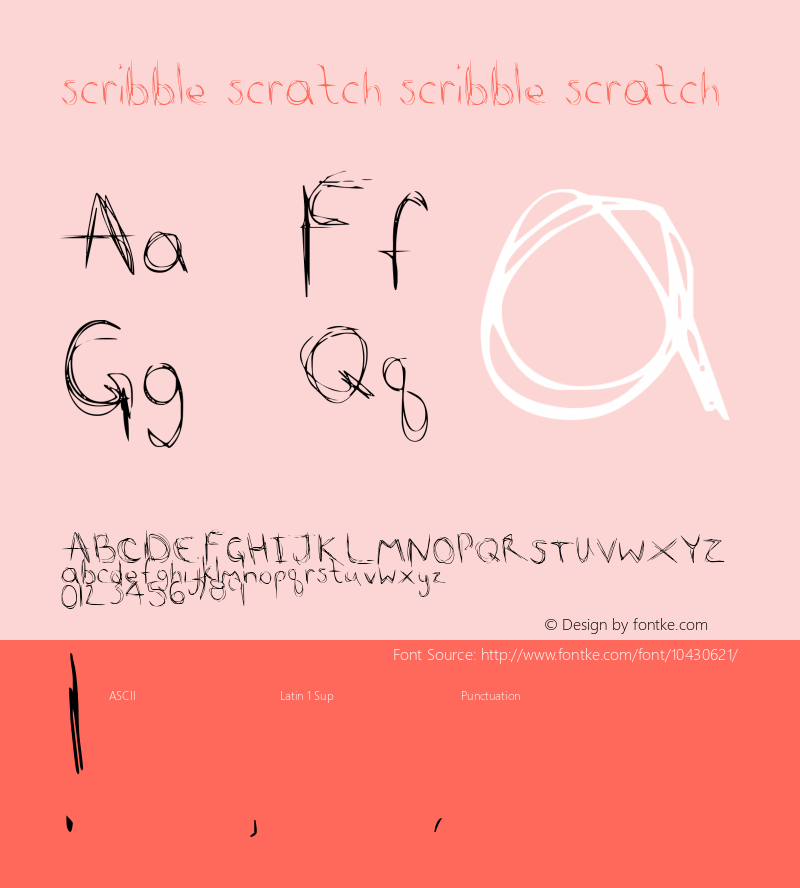 scribble scratch scribble scratch Unknown Font Sample