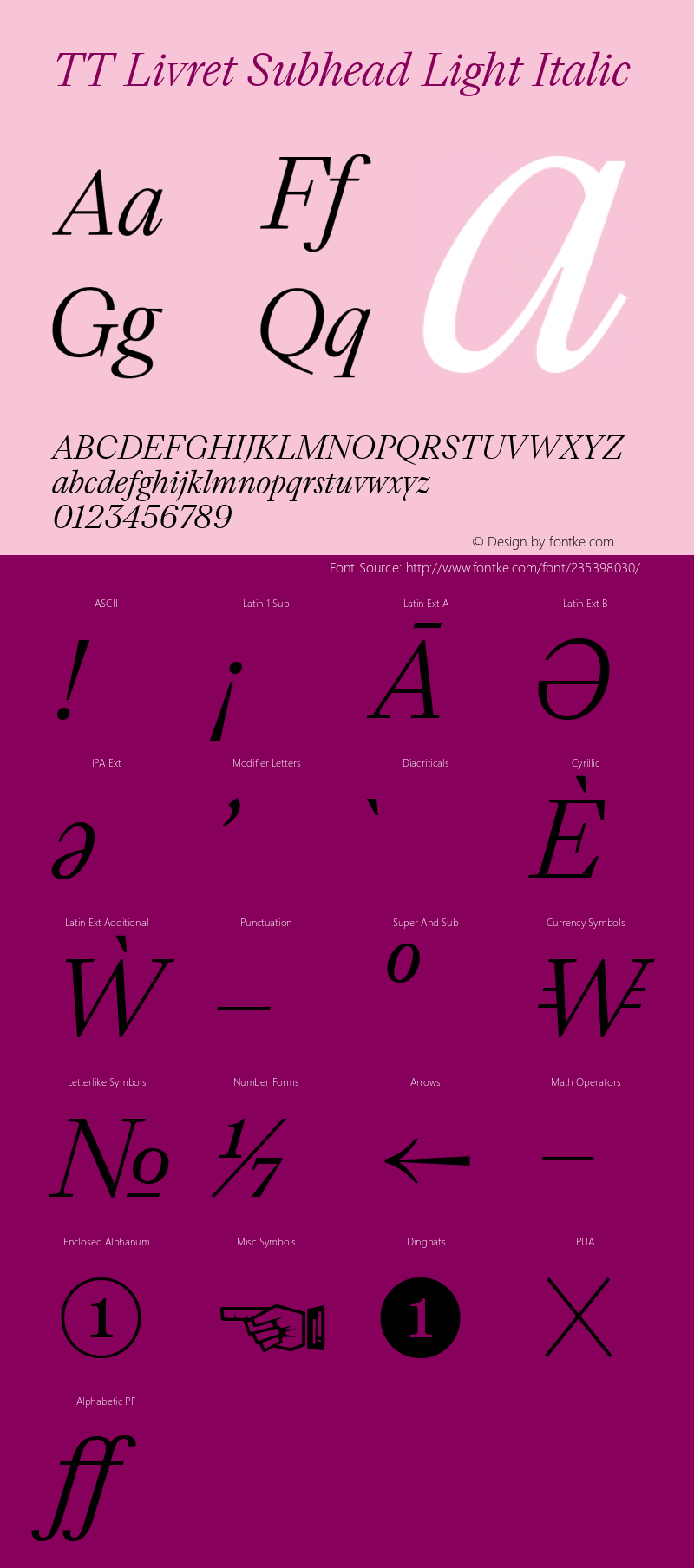 TT Livret Subhead Light Italic Version 1.000.30032022图片样张