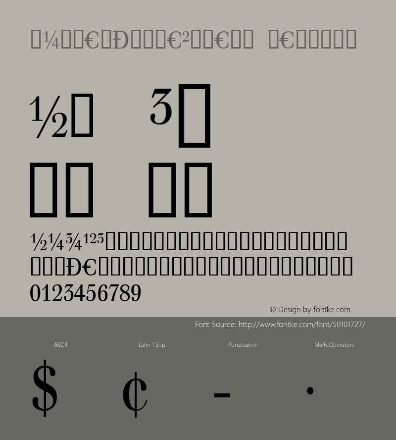 UBSHeadlineExpert Macromedia Fontographer 4.1 27.03.98 Font Sample