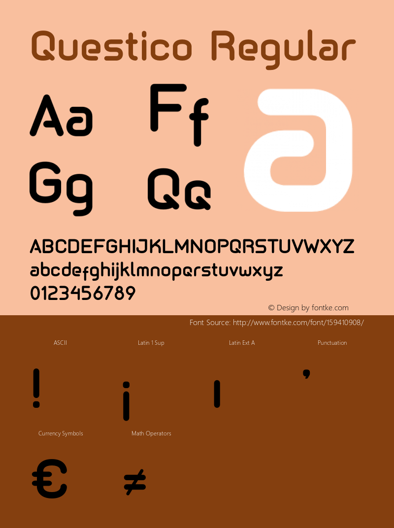 Questico Version 1.014;Fontself Maker 3.5.4 Font Sample