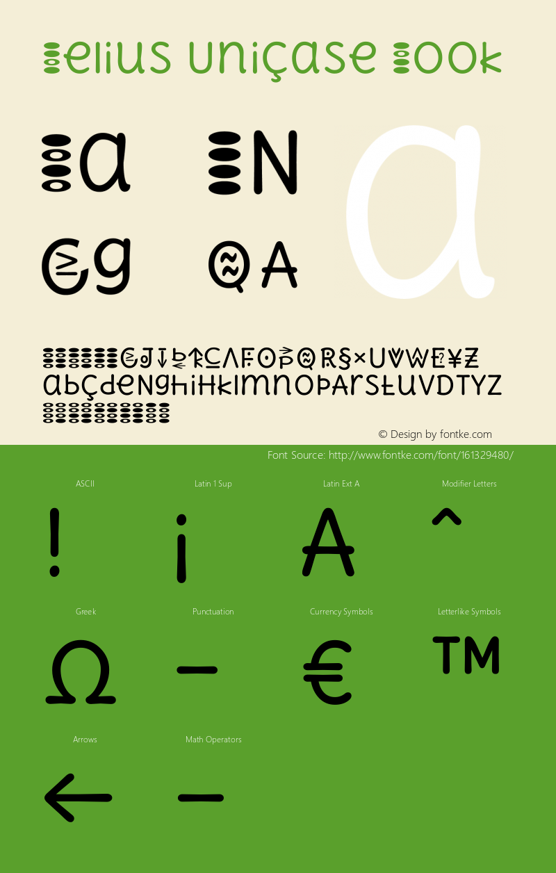 u52chr Version 1.002 Font Sample