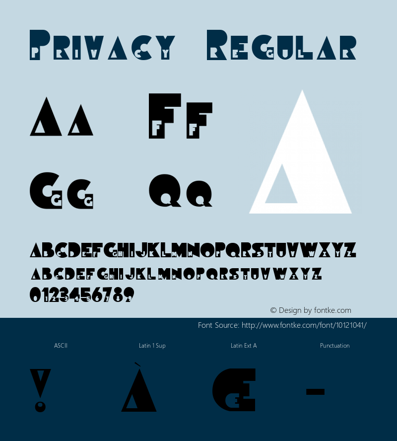 Privacy Regular Macromedia Fontographer 4.1 14/10/99 Font Sample