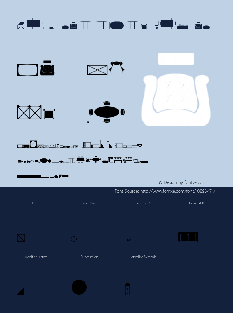 HomePlanning Normal Version 0.000 Font Sample