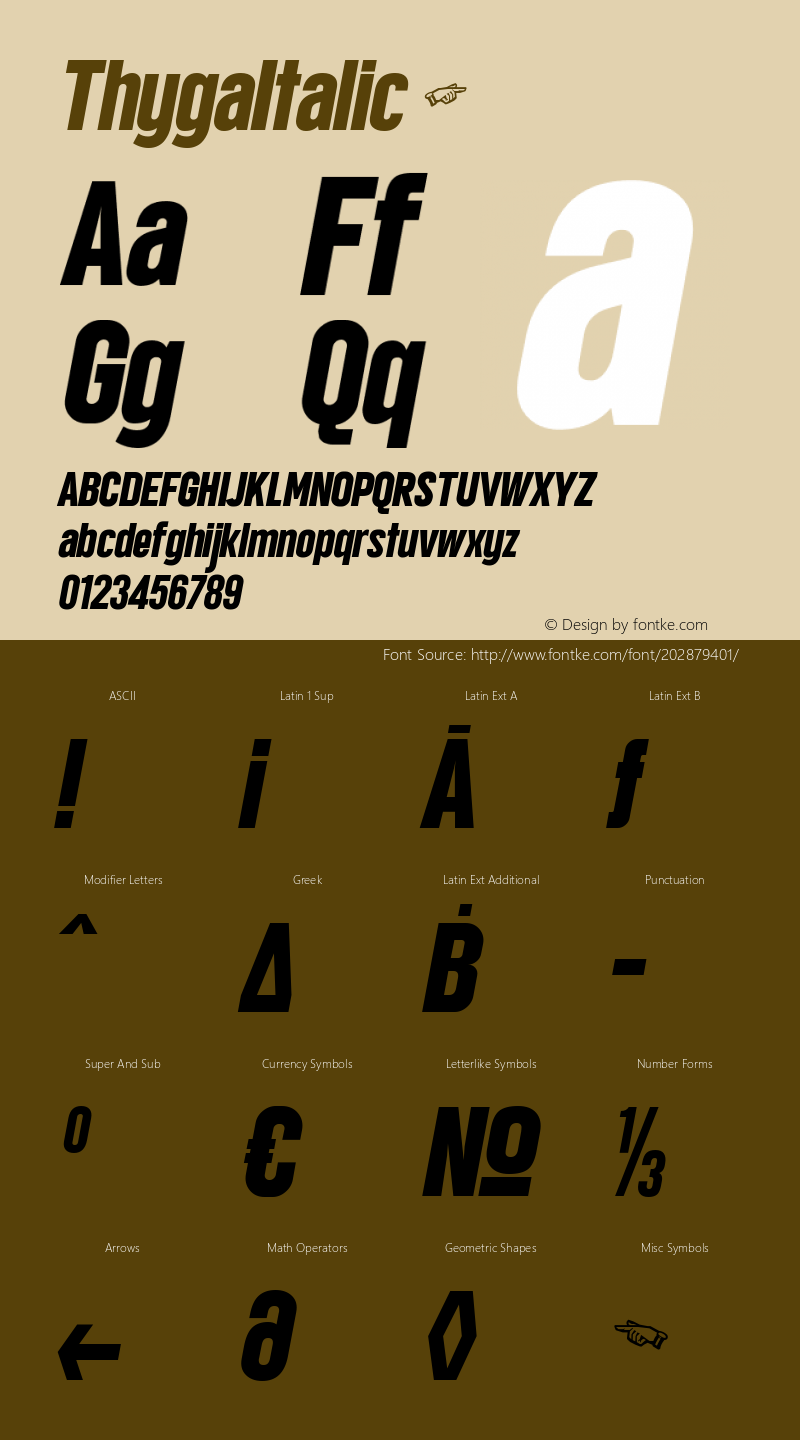 ☞ThygaItalic Version 1.000;com.myfonts.easy.fateh-lab.thyga-.regular-italic.wfkit2.version.5Q5Z图片样张