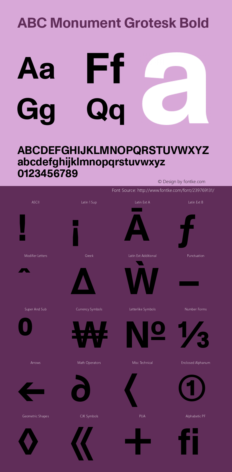 ABC Monument Grotesk Bold Version 2.000图片样张