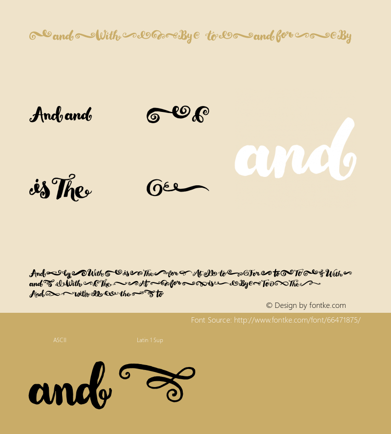 Wanderlust Ornaments Regular Version 1.000 | wf-rip DC20150905 Font Sample