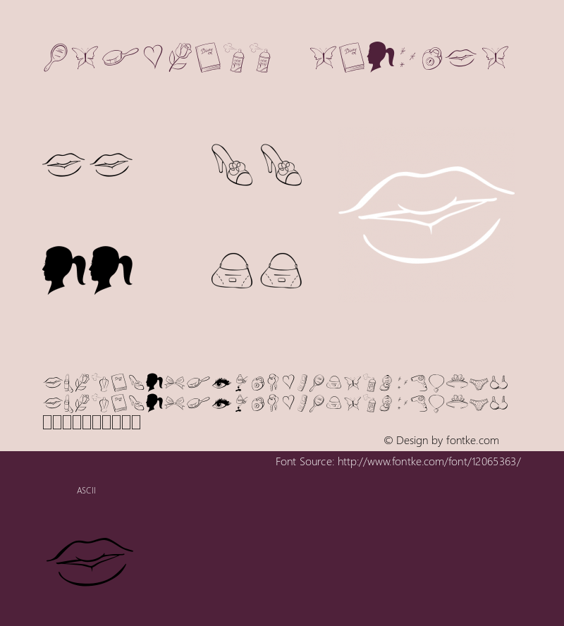 Princess Regular Version 1.000 Font Sample