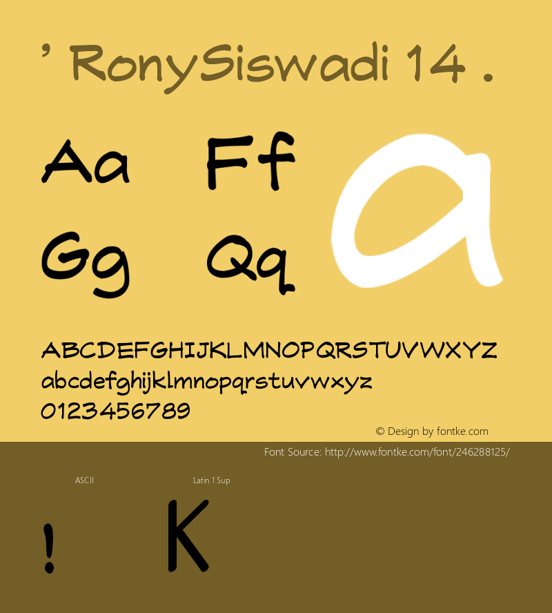' RonySiswadi 14 Version 1.00 May 19, 2010, initial release图片样张