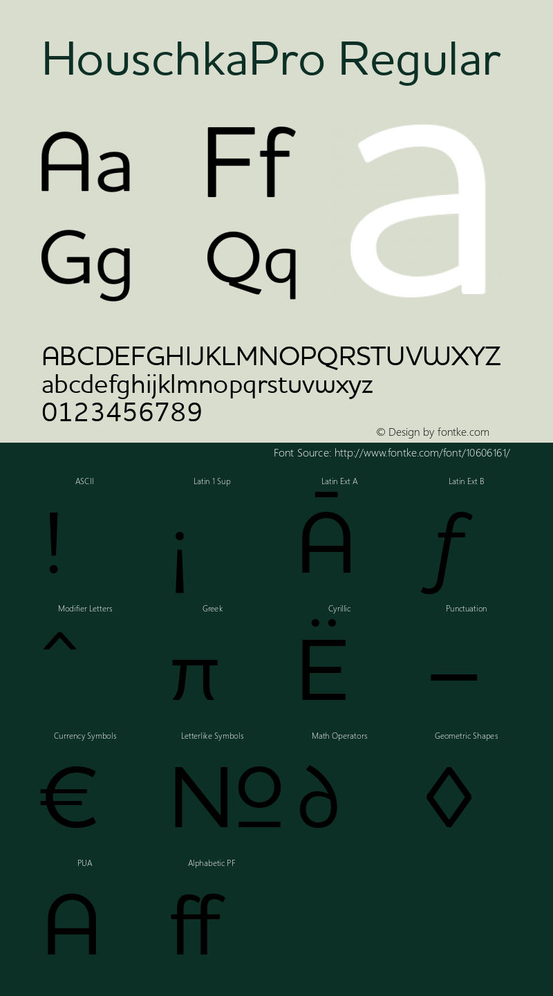 HouschkaPro Regular 001.000;com.myfonts.easy.g-type.houschka-pro.medium.wfkit2.version.3FAo Font Sample