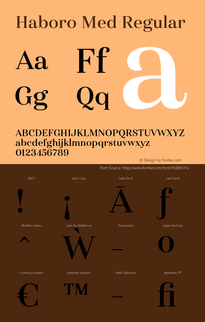 Haboro Med Regular Version 1.000;com.myfonts.easy.insigne.haboro.nor-medium.wfkit2.version.4w2J Font Sample