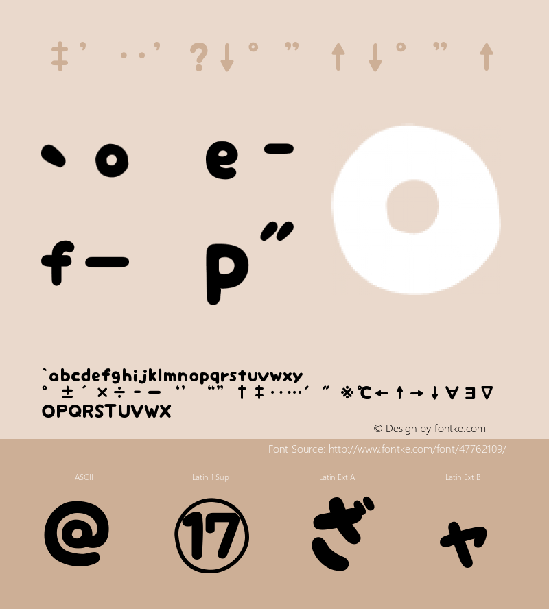 mini wakuwaku Version 1.0 Font Sample