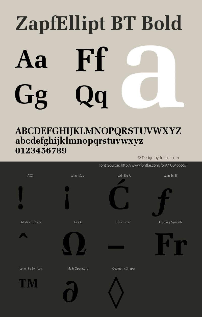 ZapfEllipt BT Bold mfgpctt-v1.53 Friday, January 29, 1993 1:18:59 pm (EST) Font Sample