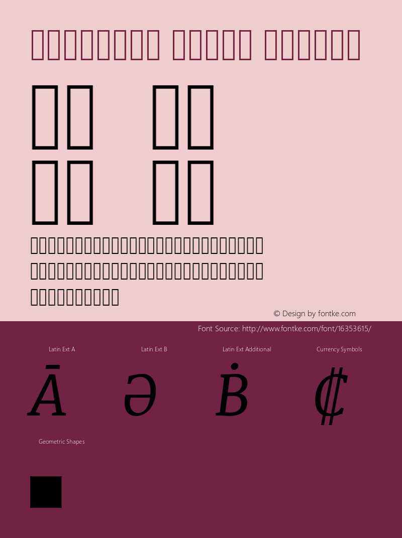 Rosalind Serif Italic Version 1.584;PS 001.584;hotconv 1.0.70;makeotf.lib2.5.58329 Font Sample