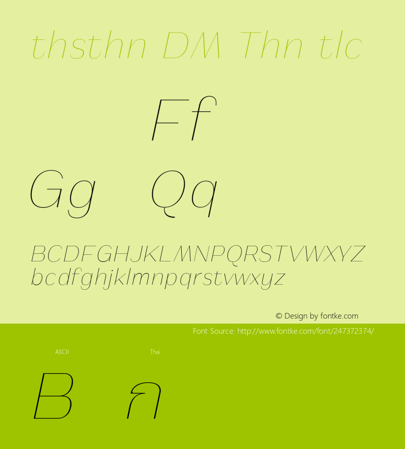 Athisthan DEMO Thin Italic Version 1.001;Glyphs 3.1.2 (3151)图片样张