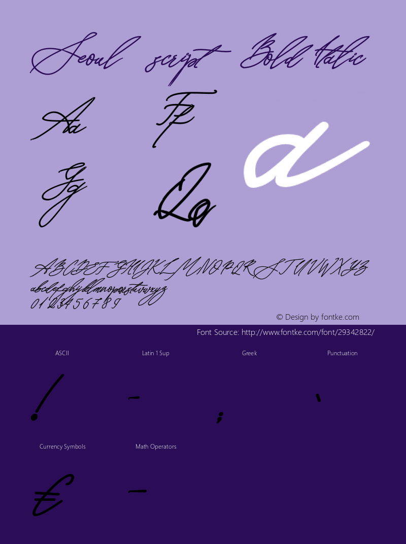 Seoulscript-BoldItalic Version 1.00;February 16, 2019;FontCreator 11.5.0.2430 64-bit Font Sample