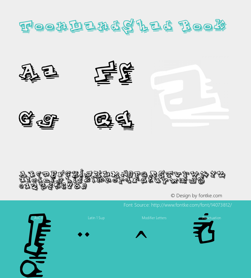 ToonLandShad Book Version 1.00 July 28, 2010, Font Sample