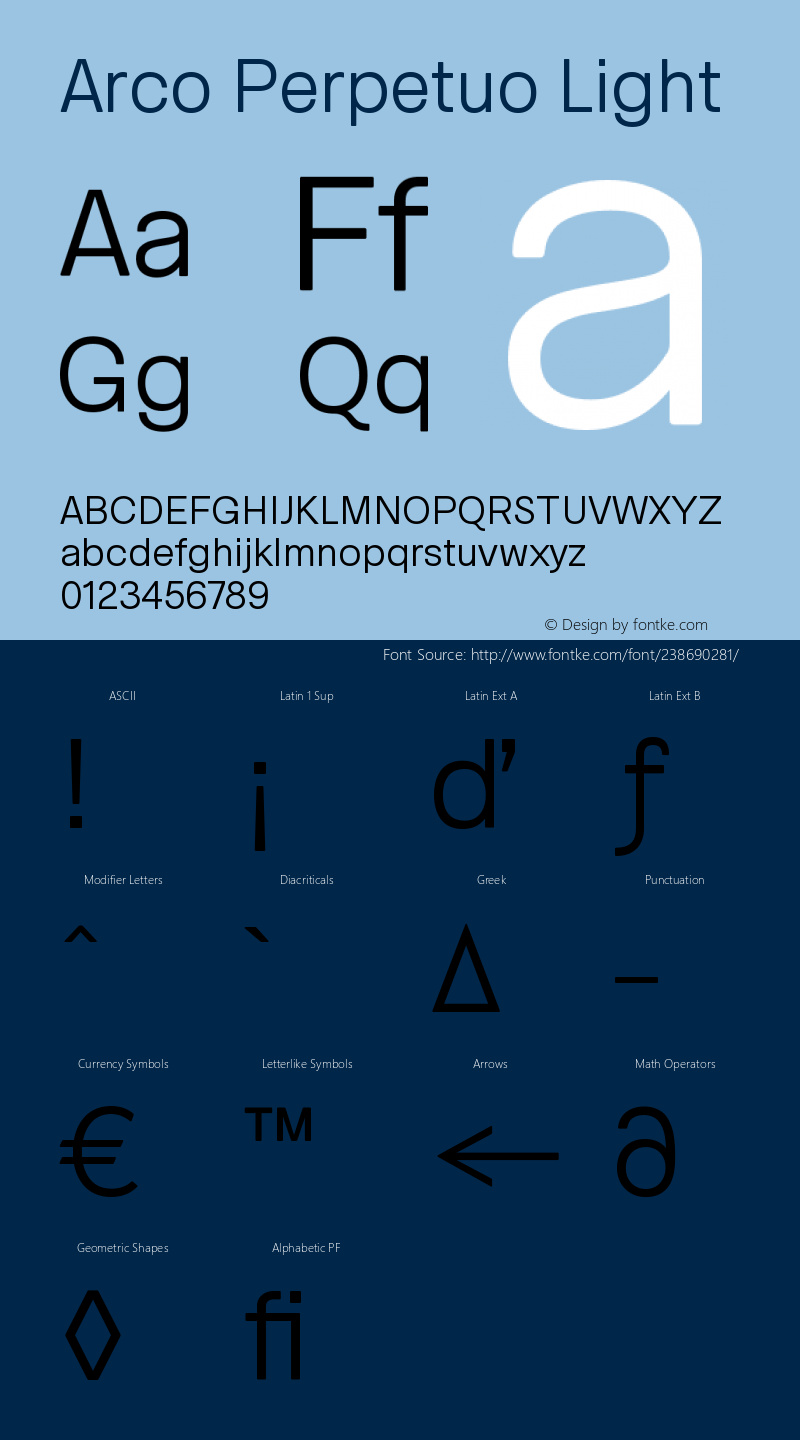 Arco Perpetuo Light Version 1.122;Glyphs 3.1.1 (3145)图片样张