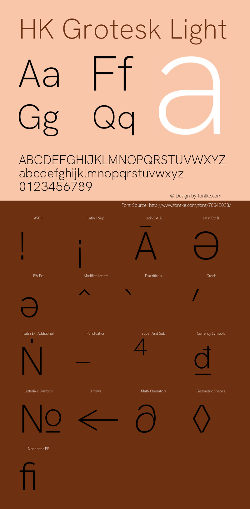 HK Grotesk Light Version 2.465;hotconv 1.0.109;makeotfexe 2.5.65596 Font Sample