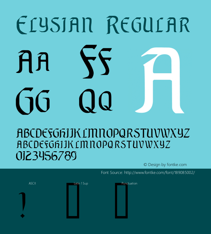 Elysian Altsys Fontographer 4.0.3 8/17/98图片样张
