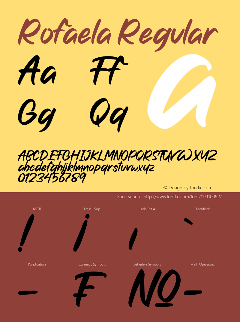 Rofaela Version 1.00;February 23, 2021;FontCreator 12.0.0.2547 64-bit Font Sample